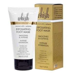 whish Coconut Milk + Verbena Exfoliating Foot Mask